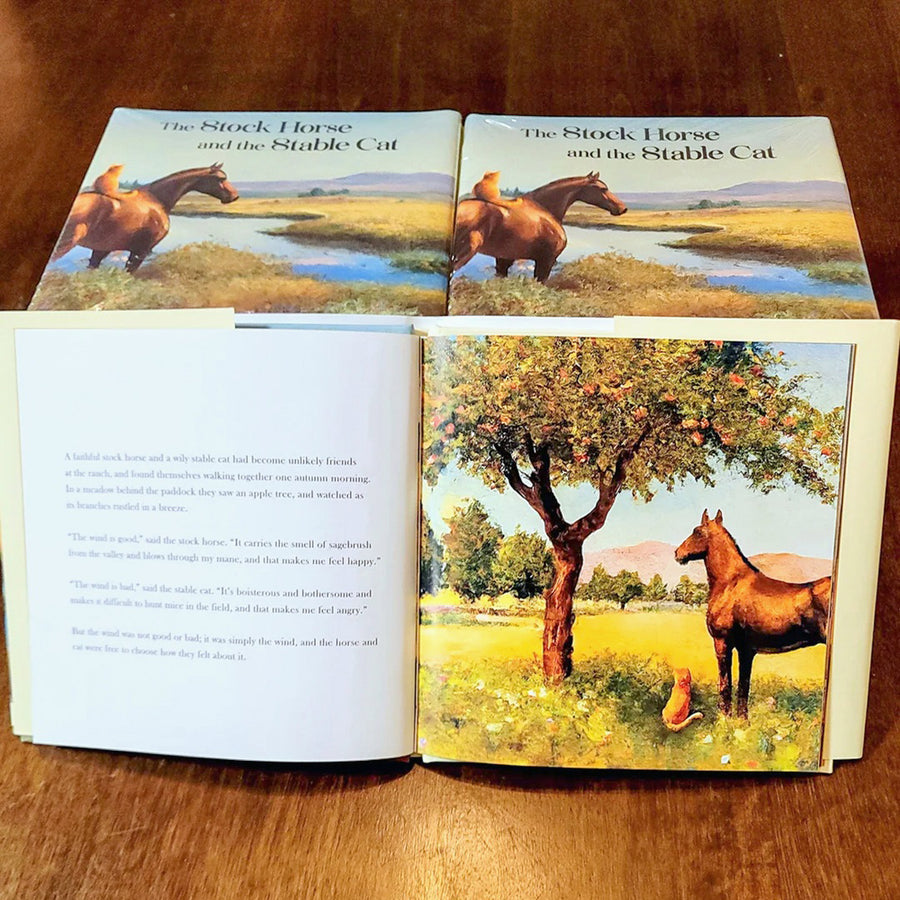 The Stock Horse and the Stable Cat
